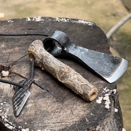 FC9001 Outdoor Handmade Small Axe Blade For DIY