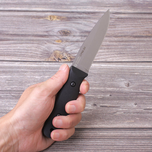 G10 Handle CPM-3V Steel Blade Knife With Sheath FC134