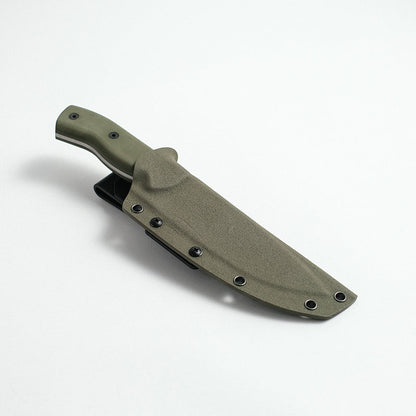 K110 Steel Bushcraft Knife With Sheath
