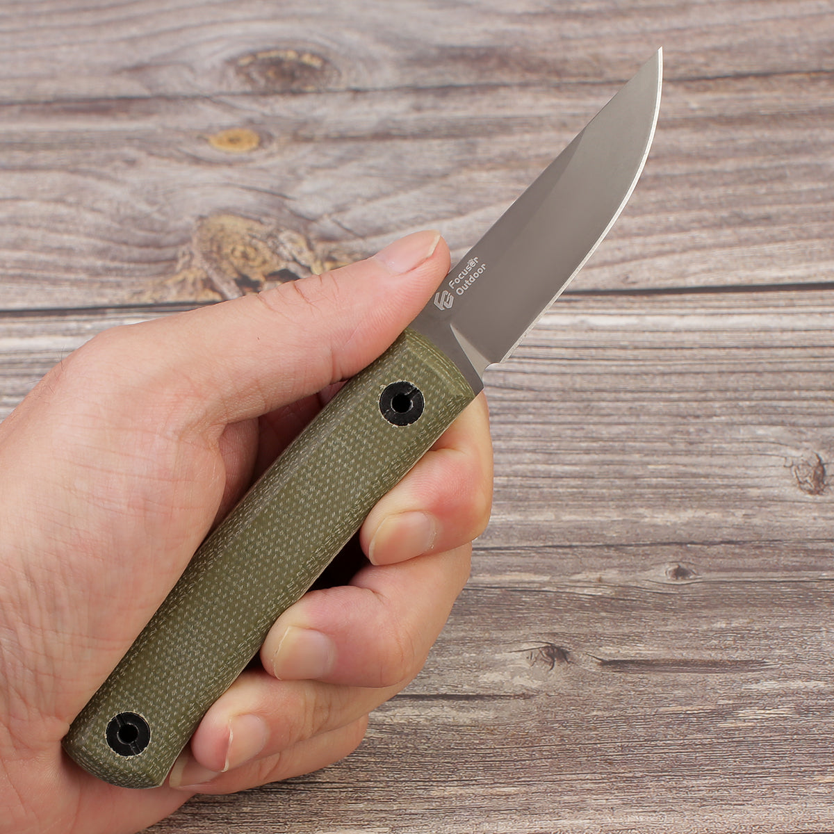 PSK 52100 Steel Survival Knife FC212 With Inner Storage Handle